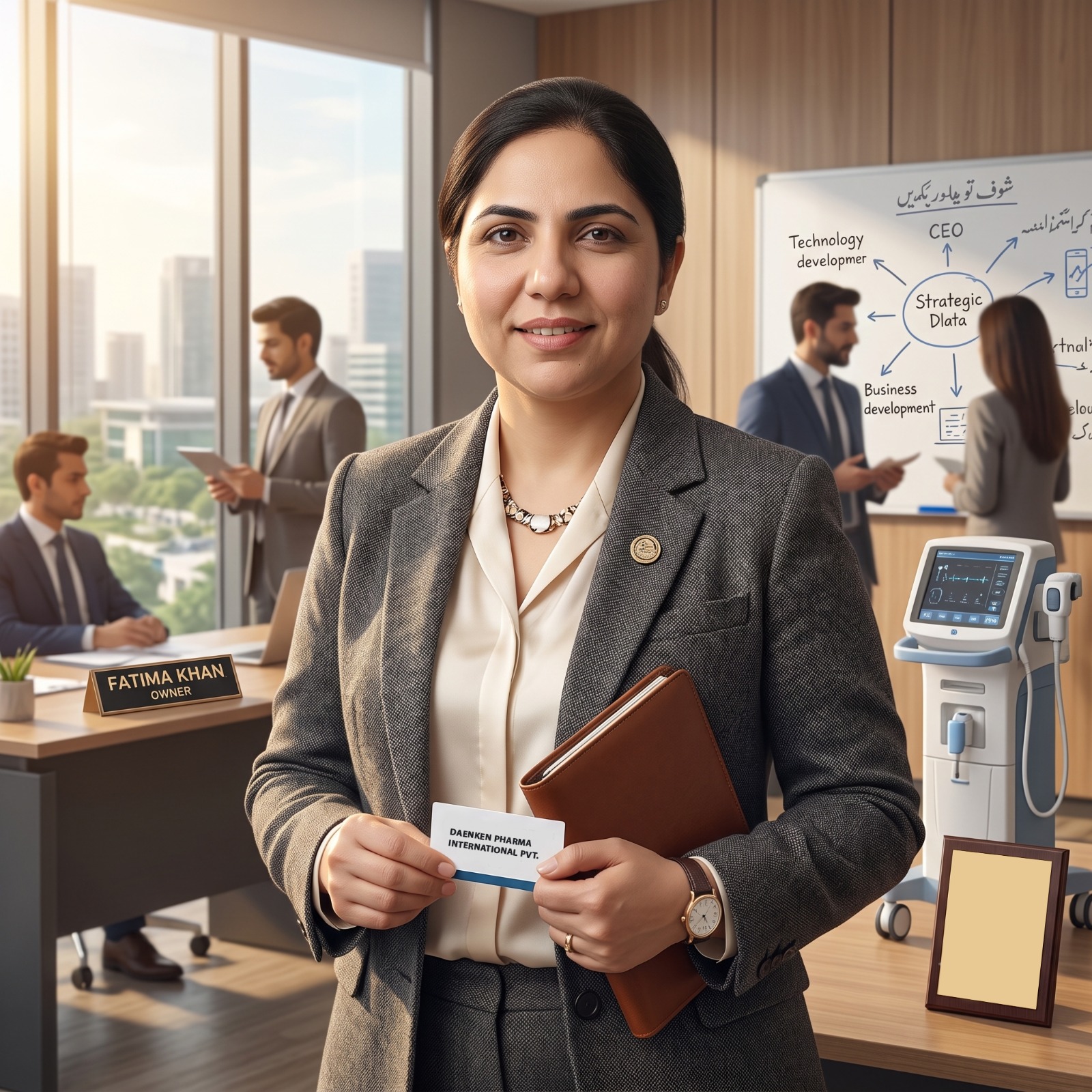 Saira Manzoor, Owner and Branch Manager of DPI